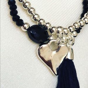 SOLD Silver plated Beautiful bracelet